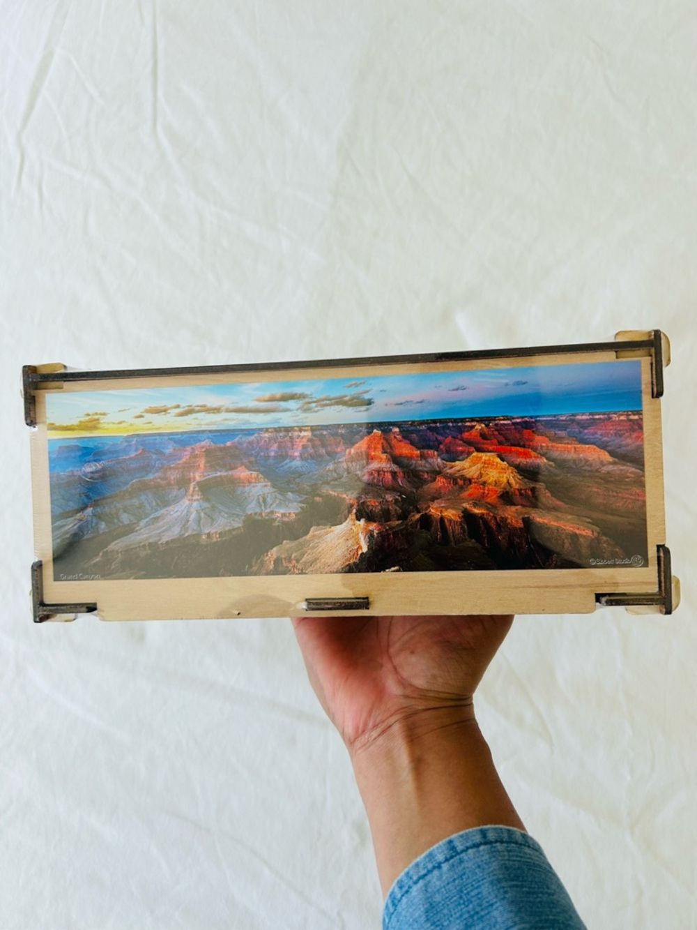 NWT Grand Canyon Wooden Puzzle 22.5x7.5  National Park Traveler Gift 363 Piece